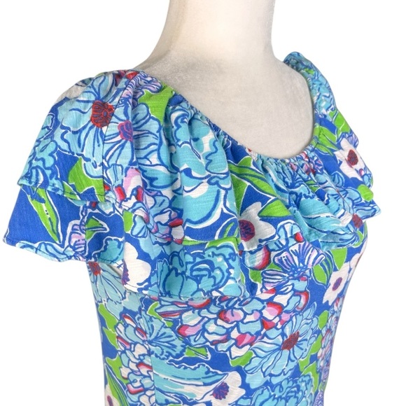 Bundle (2) Lilly Pulitzer Tops Small Wynne Ruffle Monterey Racer Back - Picture 4 of 15